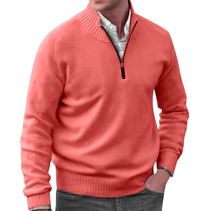 Elegant Zipped Sweater