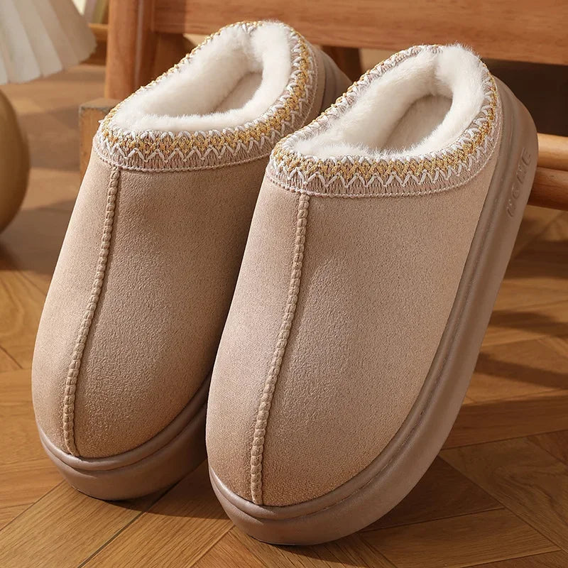 Chloe | Fluffy Platform Slippersâ„¢